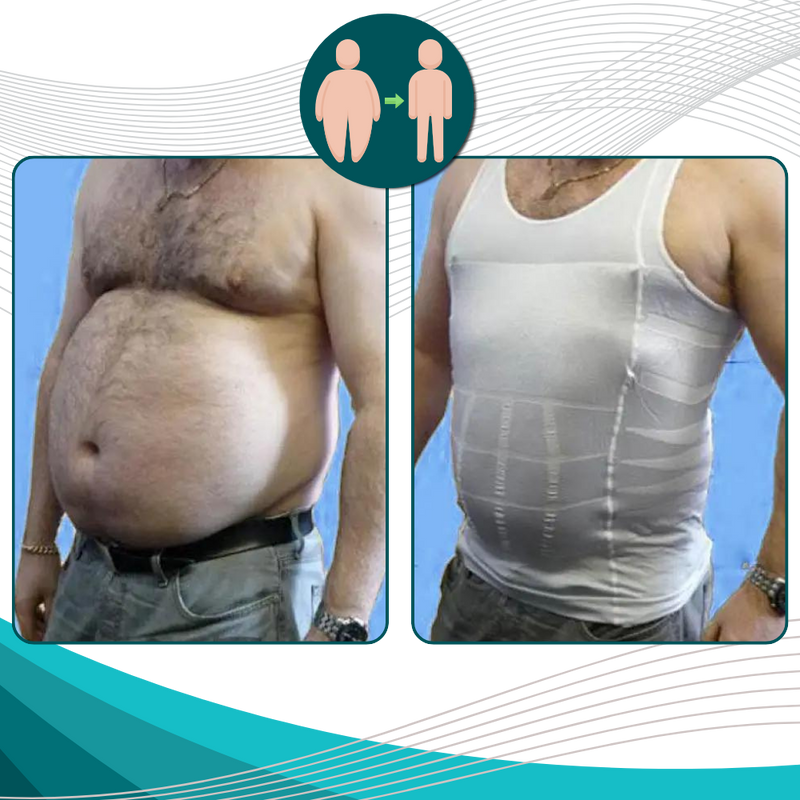 Discreet Men's Slimming Body Shaper