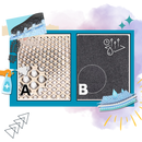 Dual Cleaning Zones Sanitizing Door Mat