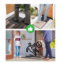 Dual Cleaning Zones Sanitizing Door Mat