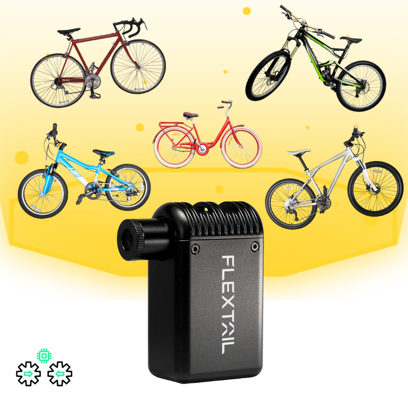 Dual Valves Bike Tire Pump