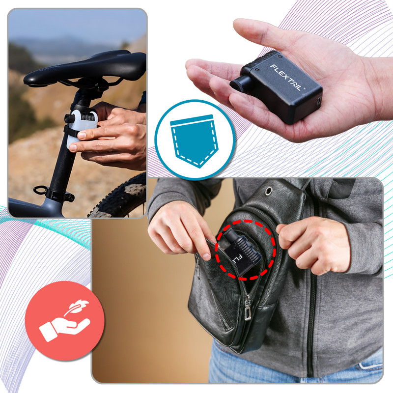 Dual Valves Bike Tire Pump