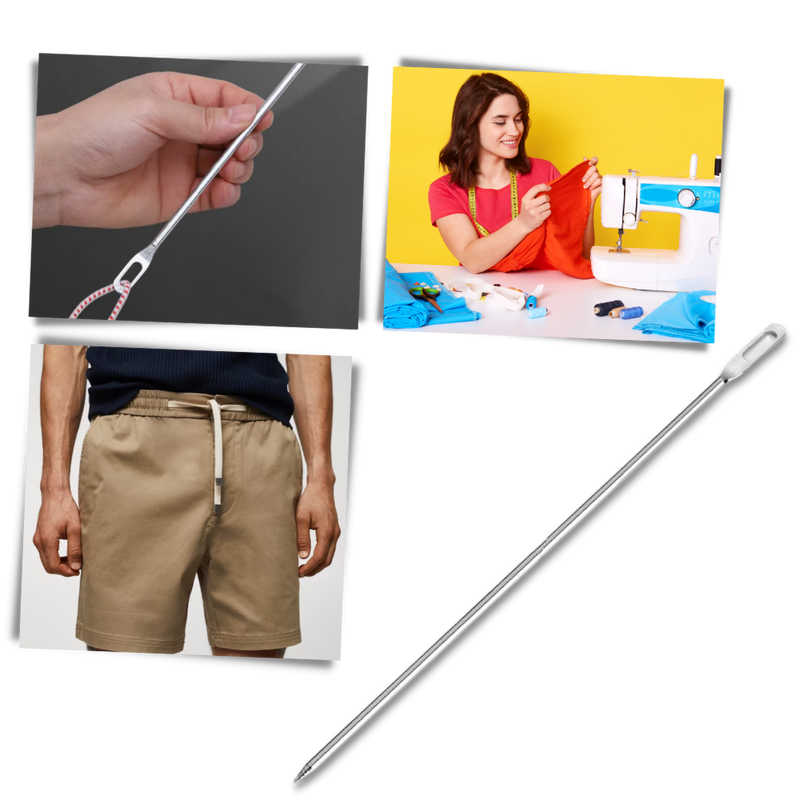 Easy Waistband Drawstring Threader