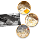 Effortless Stainless Steel Danish dough whisk