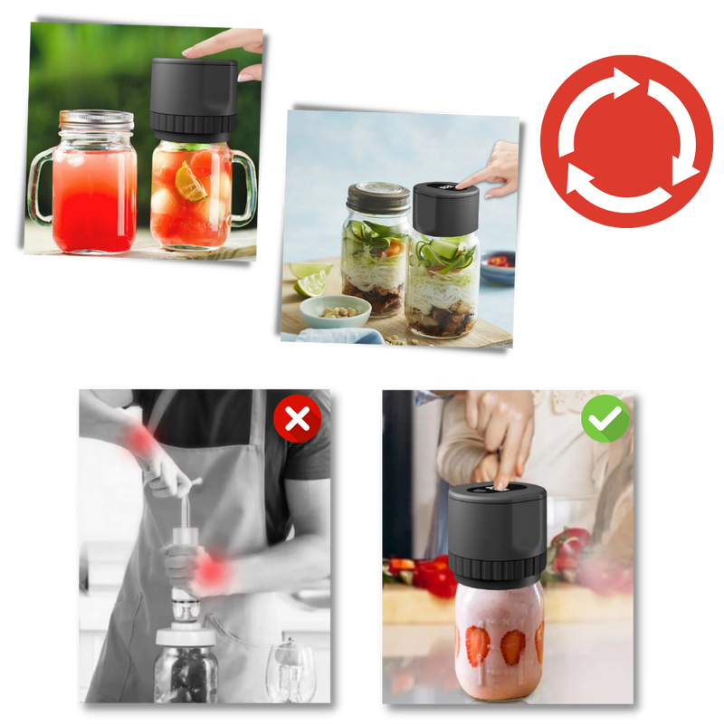 Electric Mason Jar Vacuum Sealer