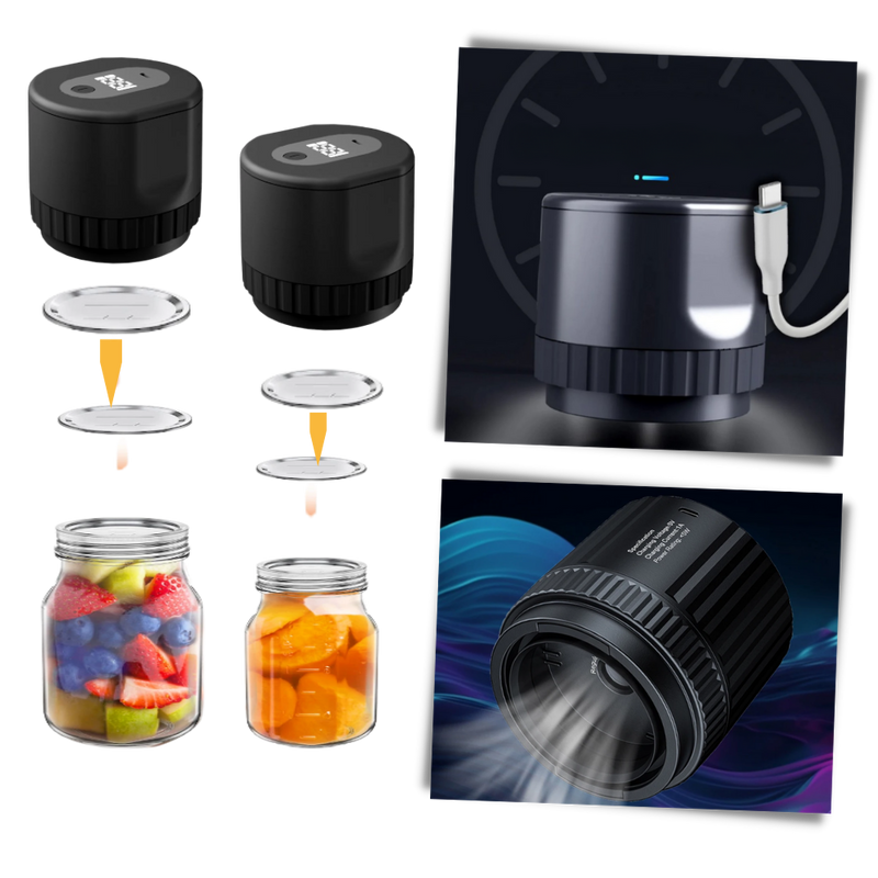 Electric Mason Jar Vacuum Sealer