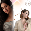 Elegant Mum Charm Necklace