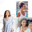 Elegant Mum Charm Necklace