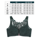 Elegant Rose Push-up Lace Bra