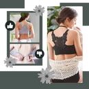 Elegant Rose Push-up Lace Bra