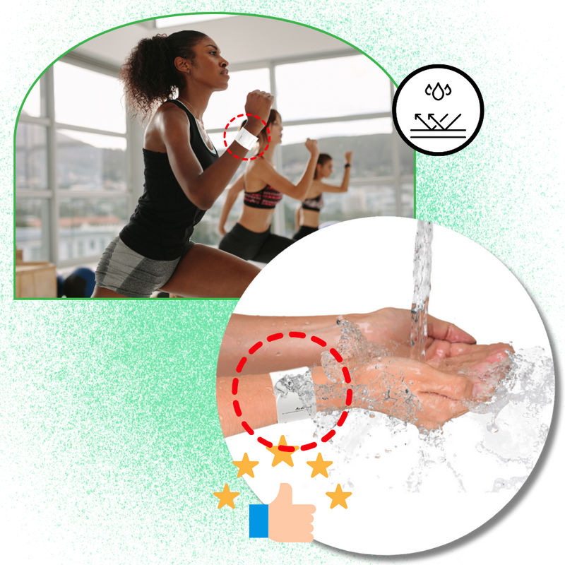 Erasable Silicone Slap Reminder Bands