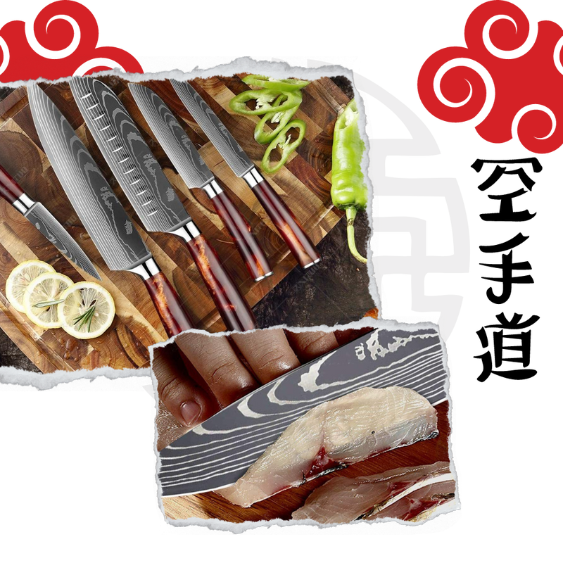 Fire Land Series Japanese Knives