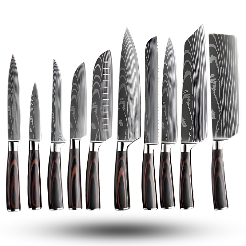 Pakka Wood Japanese Knife