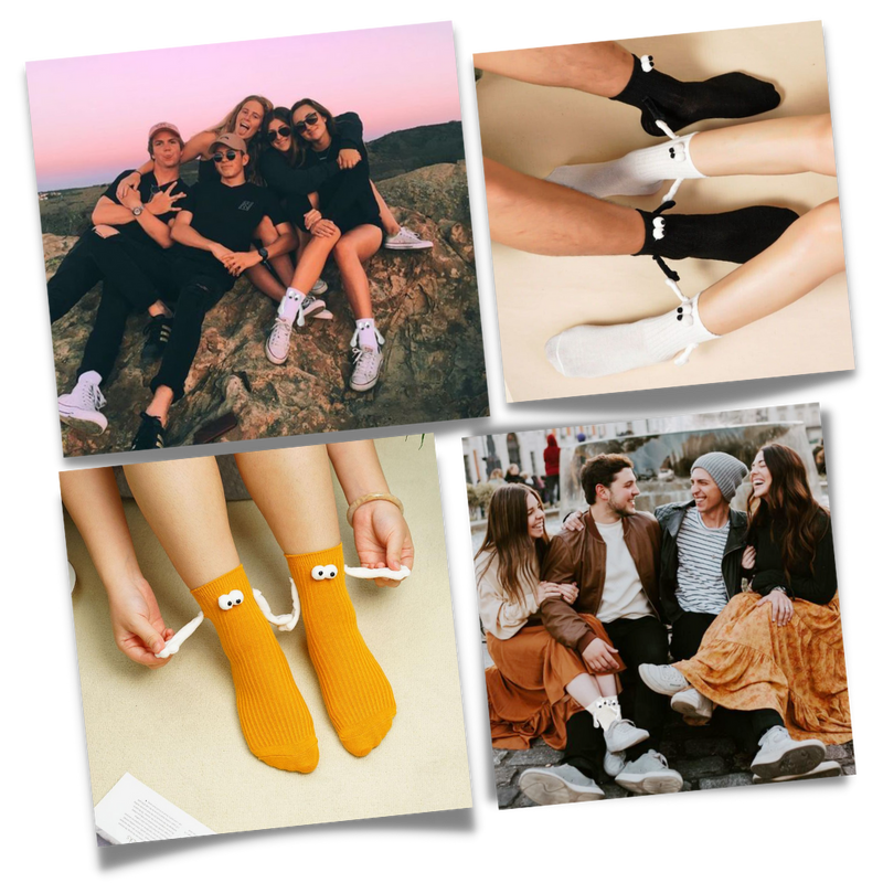 Funny Magnetic Hands Socks