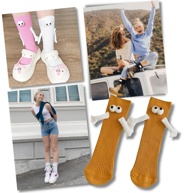 Funny Magnetic Hands Socks