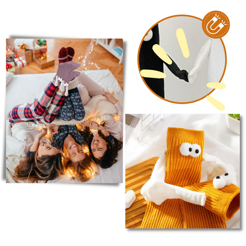 Funny Magnetic Hands Socks