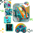 Gear-Powered Speedlite Toy Car