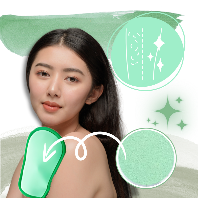 Gentle Exfoliation Body Scrub Gloves