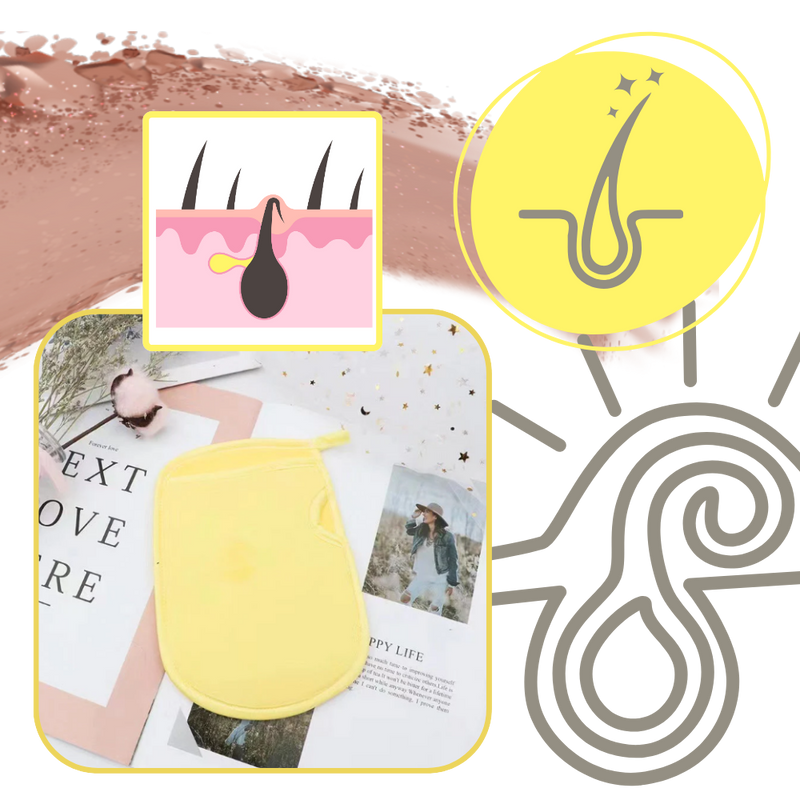 Gentle Exfoliation Body Scrub Gloves