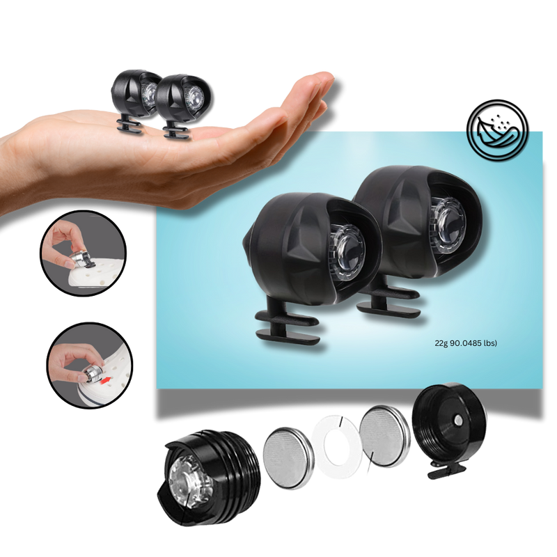 Hands-Free Waterproof Crocs Light