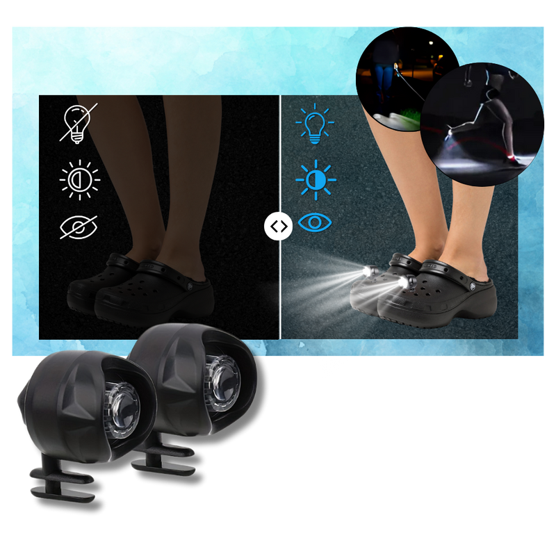 Hands-Free Waterproof Crocs Light