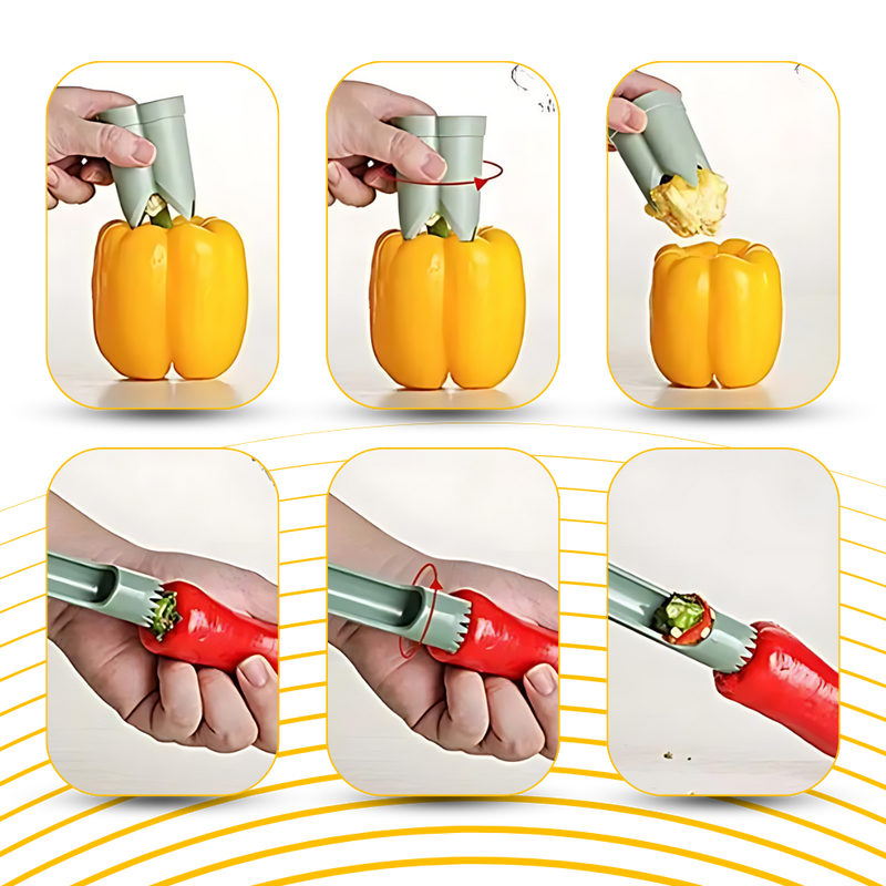 Harmless Fruit Pepper Corer