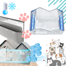 Heat Reflective Insulation Cool Cat House