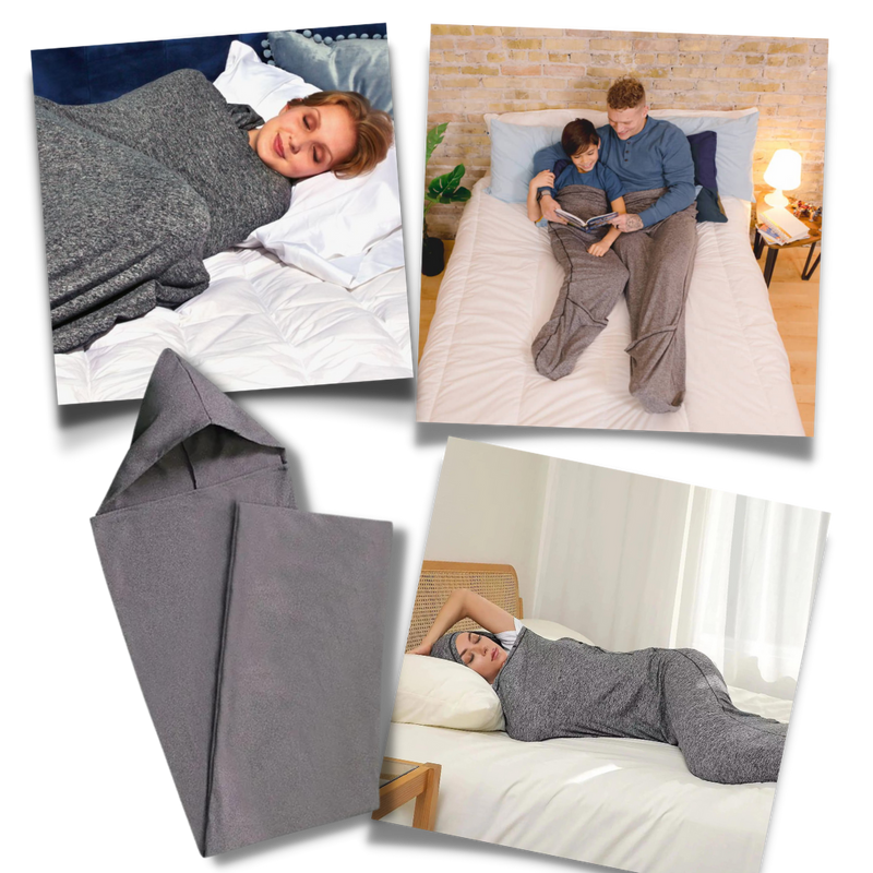 Hooded Sleep Pod Wearable Blanket
