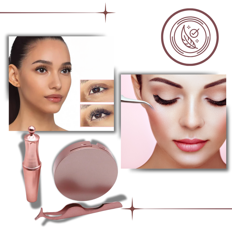 Hypoallergenic No Glue Eyelashes