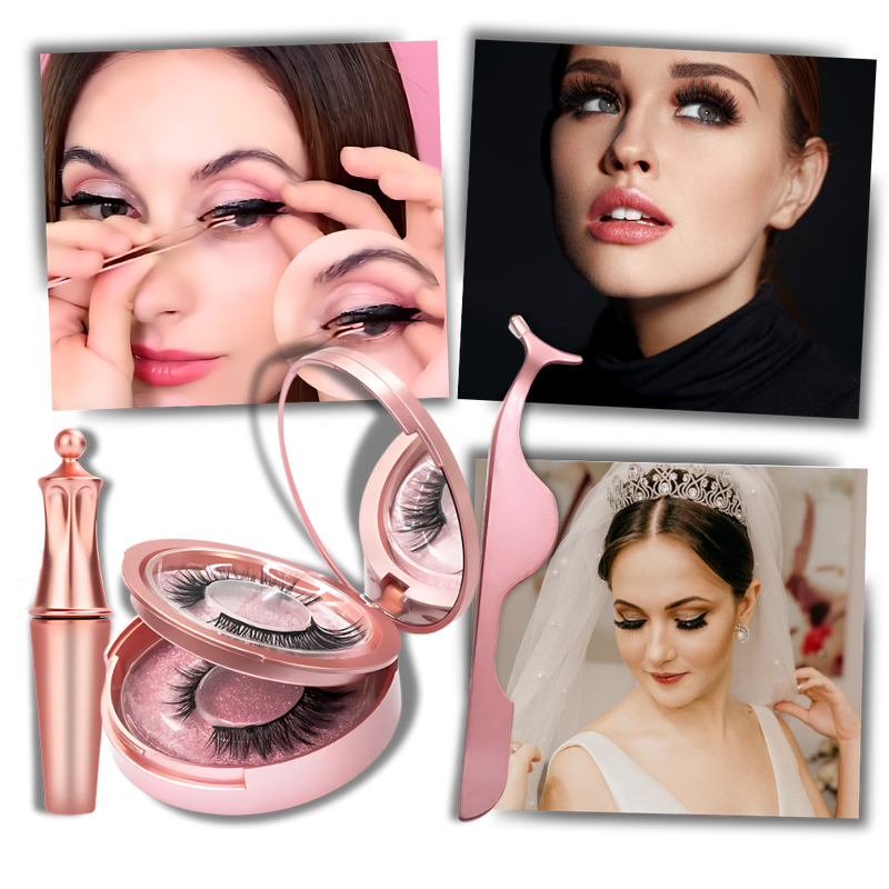 Hypoallergenic No Glue Eyelashes