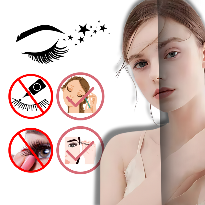 Hypoallergenic No Glue Eyelashes