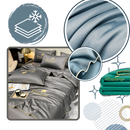 Icy Silk Soft Linen Duvet Cover