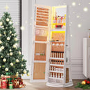 Swivel Base Mirror with Accessory Compartments