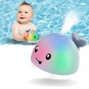 Interactive Whale Bath Toy With Lights