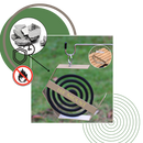 Iron Mosquito Coil Holder