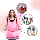 Large Pocket Waterproof Laundry Apron