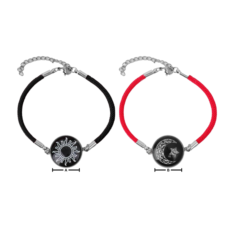 Light Activated Long Distance Bracelets