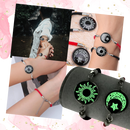 Light Activated Long Distance Bracelets