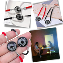 Light Activated Long Distance Bracelets