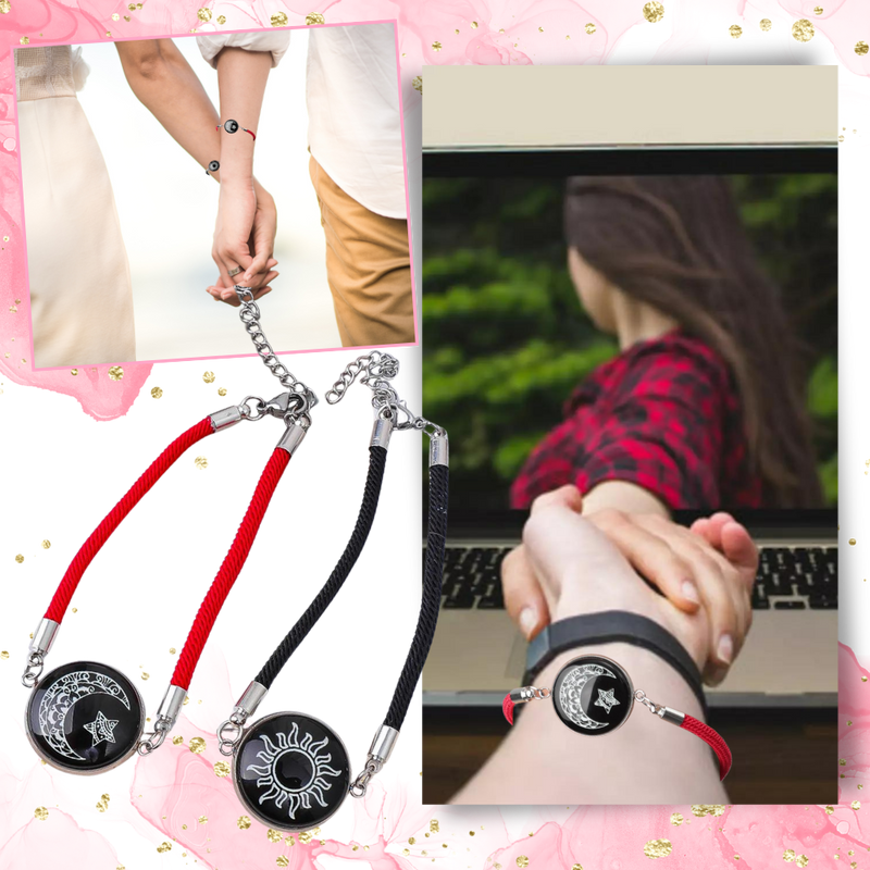 Light Activated Long Distance Bracelets