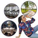 Long Sleeve Flower Bomber Jacket