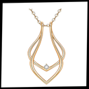 Minimalist Ring Holder Pendant