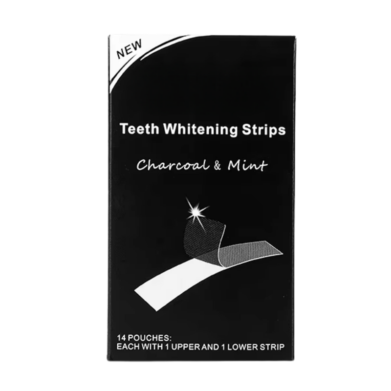 Minty Charcoal Teeth Strips