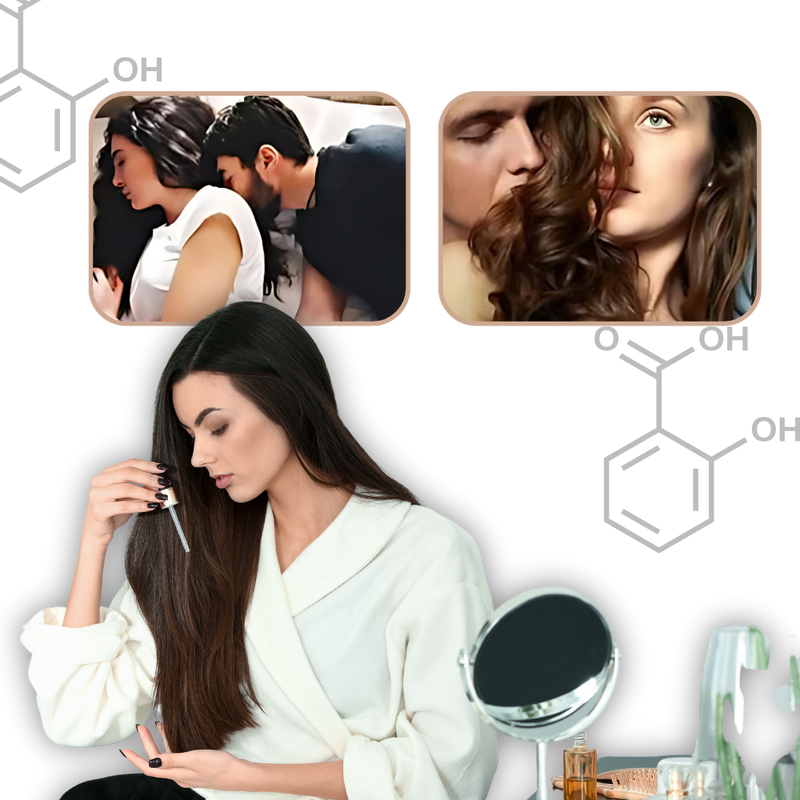 Mood-Boosting Pheromone Hair Oil