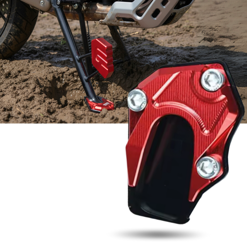 Motorcycle Alloy Kickstand Combo