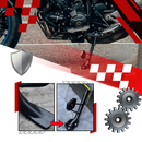 Motorcycle Alloy Kickstand Combo