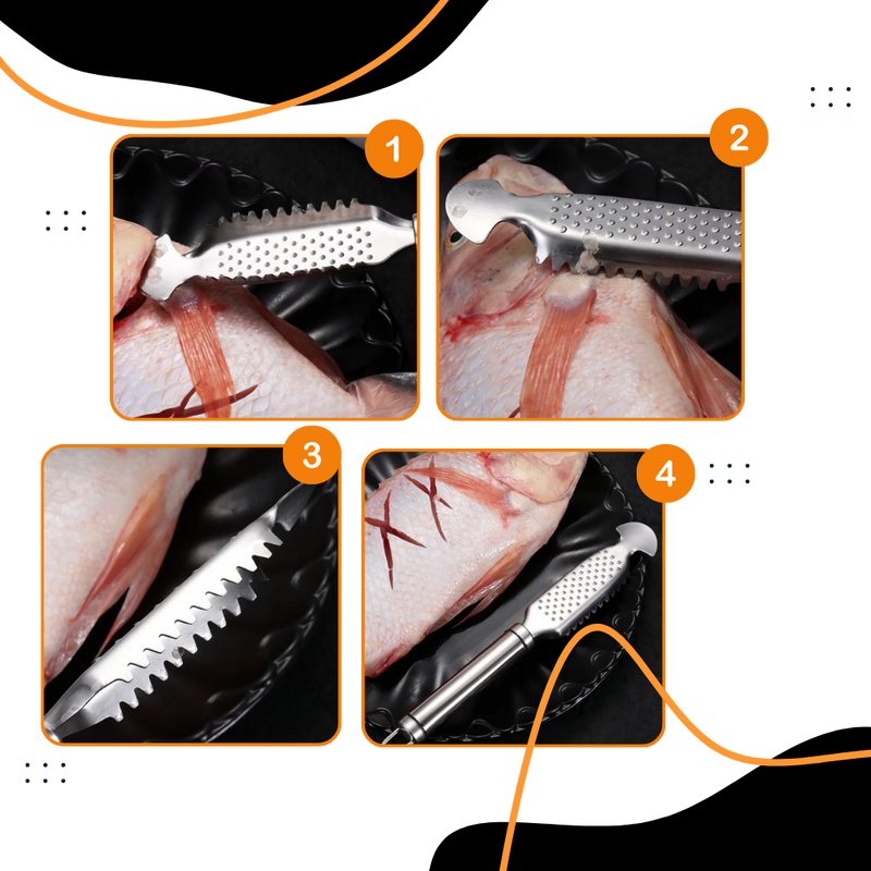 Multi-Functional Fish Scaler
