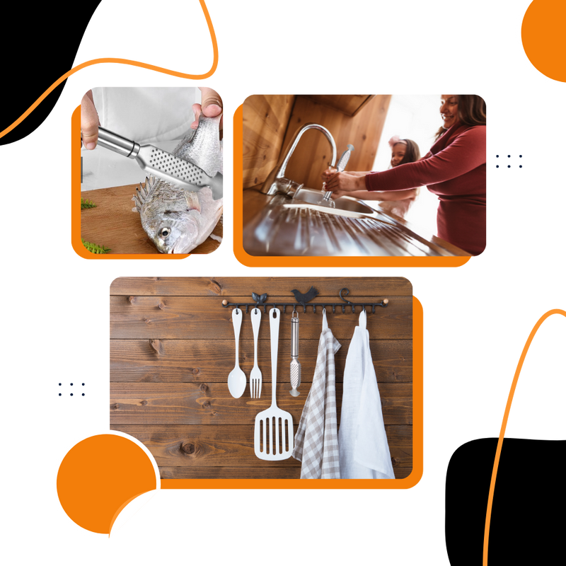 Multi-Functional Fish Scaler