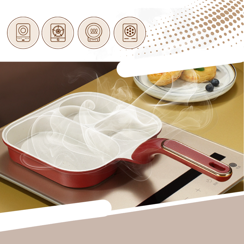 Multi-Section Cooking Pan