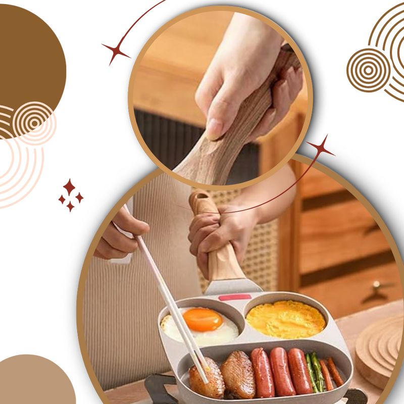 Multi-Section Cooking Pan