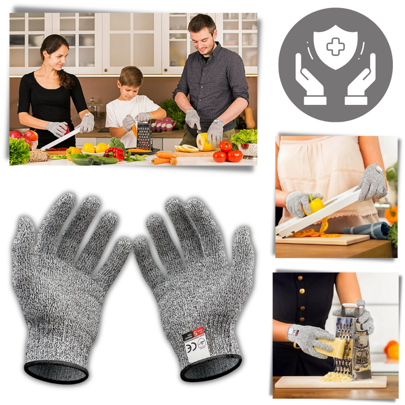 Multi-use cut resistant gloves